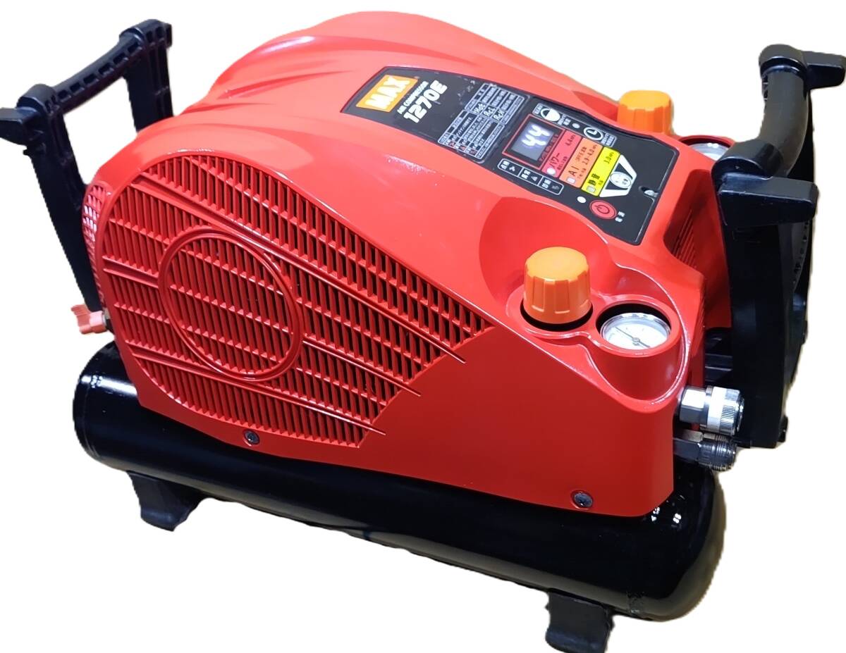 ブラシレスモーターシャフトベアリング交換済 マックスAK-HH1270E高圧/高圧コンプレッサー