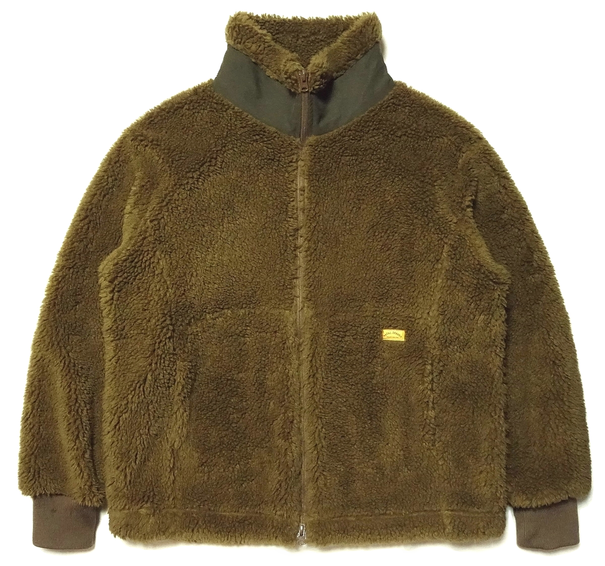 NATAL DESIGNneitaru дизайн [WHITE BUFFALO LIGHT BOA JACKET белый Buffalo боа жакет L размер ] флис блузон 