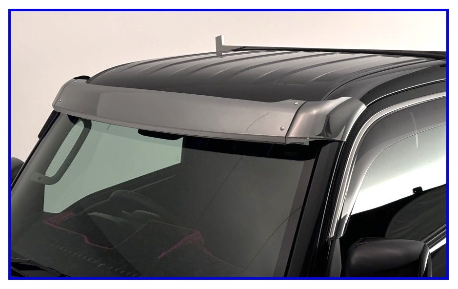 ▼Kei Zone 軽トラ 慶虎 ひさし (ABS制メッキ フロントバイザー) サンバーグランドキャブ S510J (H30/5～) 注.1　