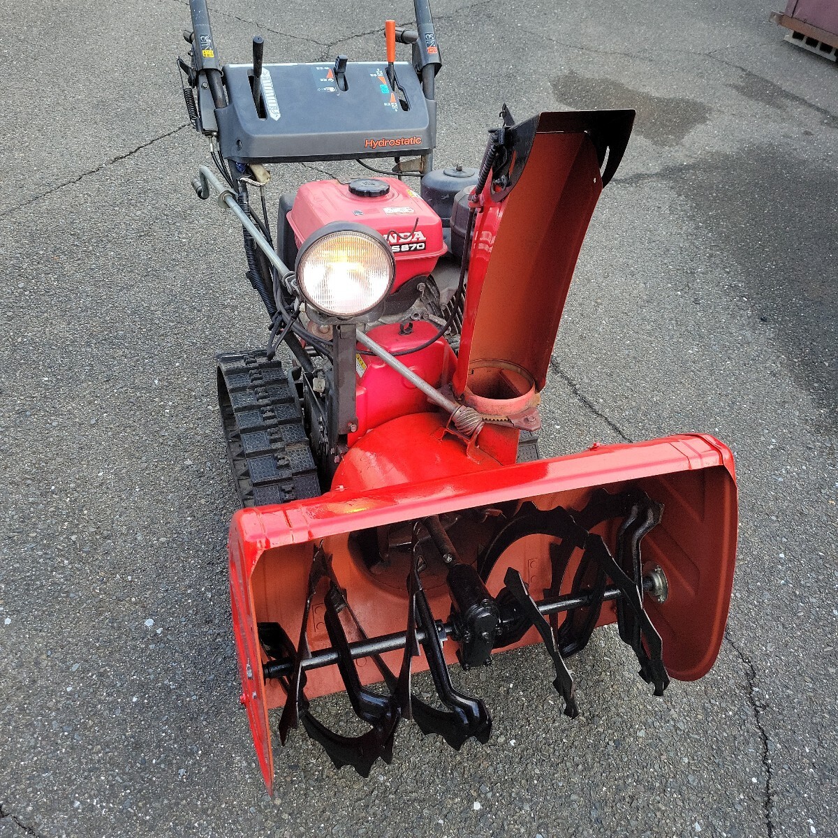 中古除雪機 ホンダ スノーラHS870 動作確認 直接引き取り可能 中古除雪機 ホンダ スノーラHS870 動作確認 直接引き取り可能