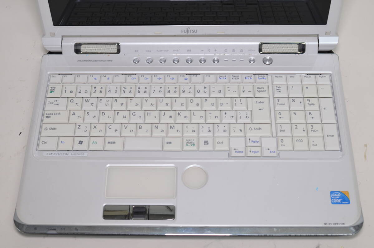 【ジャンク品】ノートPC 富士通 AH700/5B ノートパソコン core i5 メモリ4GB_画像3