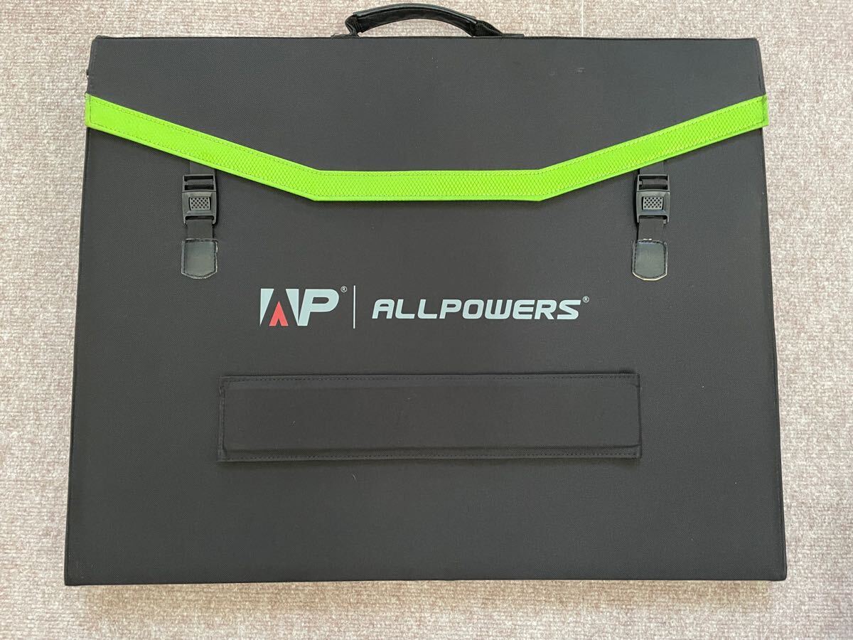 ALLPOWERS AP200 、ソーラーパネル 200W 折りたたみ式、レジャー、災害、キャンプ、車中泊