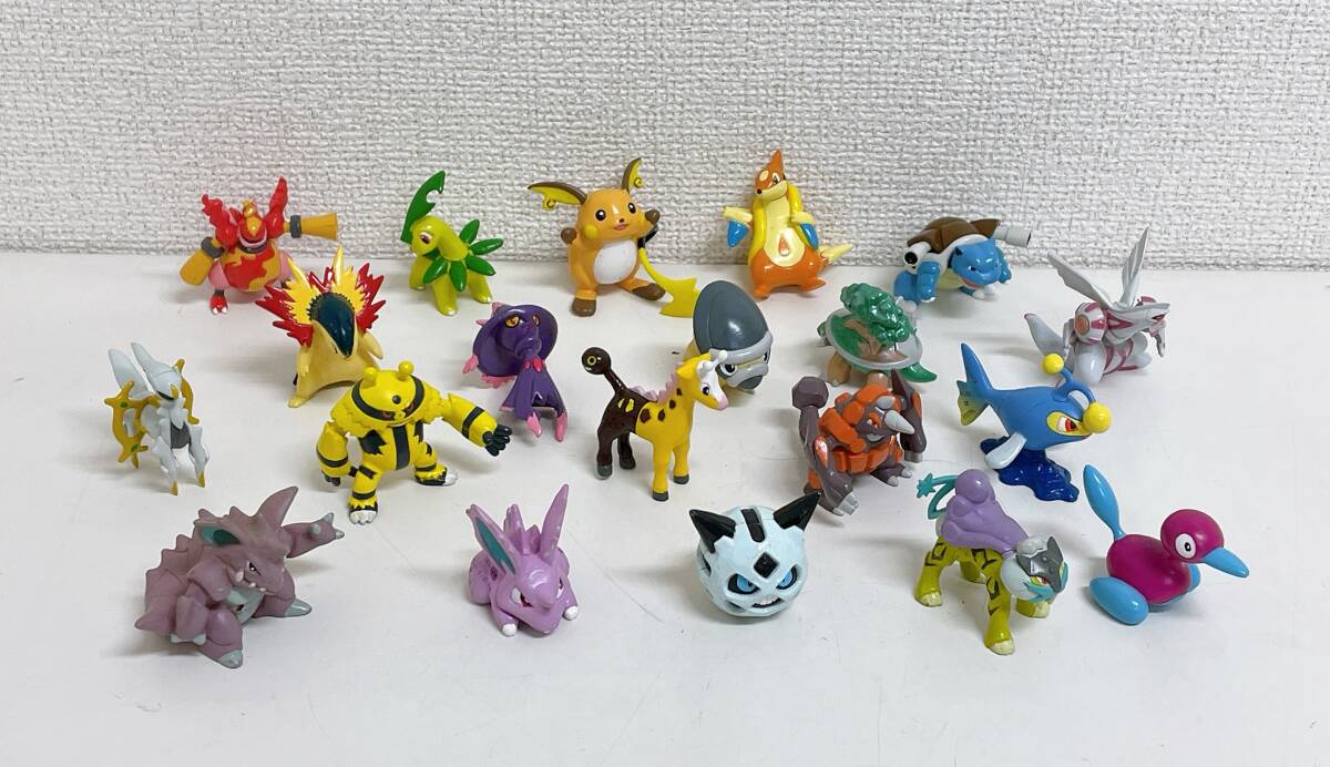 【ポケモンフィギュア まとめ売り 20個】ポリゴン2/ニドキング/ランターン/キリンリキ/ムウマージ/タテトプス/アルセウス/A71－026