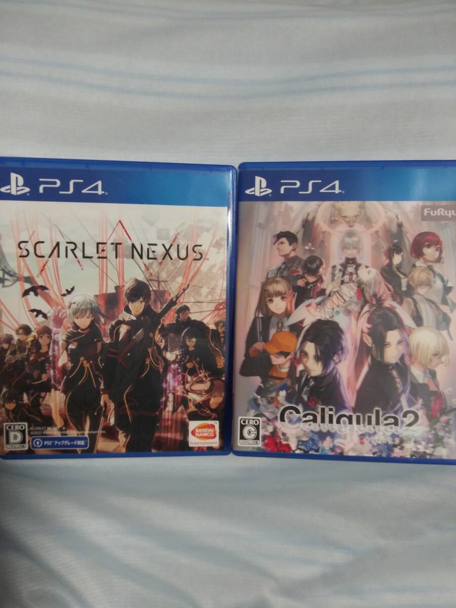 PS4　スカーレットネクサス　＆　カリギュラ２　2本セット