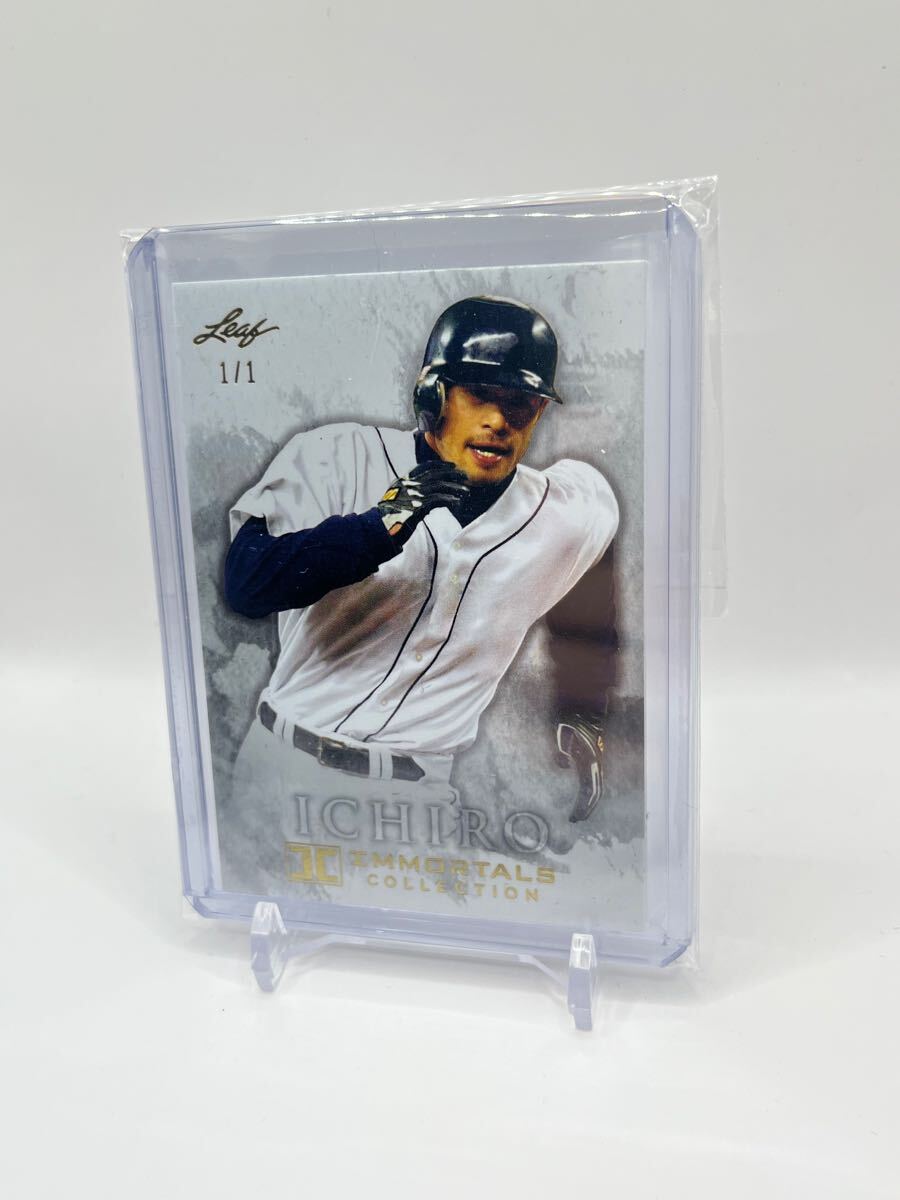 MLB☆イチロー 13 Leaf 5枚限定直筆サインジャージカード