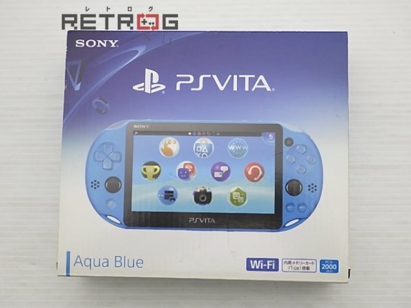 PlayStation Vita本体 Wi-Fiモデル（PCH-2000 ZA23 アクア・ブルー） PS Vita