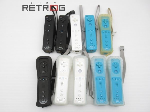 【ジャンク】Wii リモコンプラス コントローラーセット 10個 Wii
