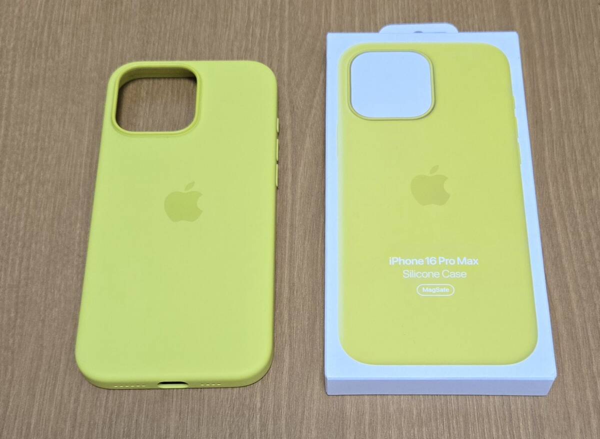 iPhone 16 Pro Max 純正 正規品 シリコンケース スターフルーツ iPhone 16 Pro Max 純正 正規品 シリコンケース スターフルーツ