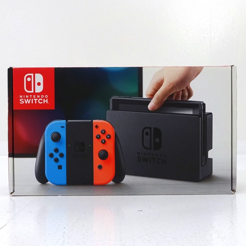 本当に信頼出来る店 ☆中古☆【画面焼け有】Nintendo Switch 本体 HAC-S-KABAA 旧型 ニンテンドースイッチ本体