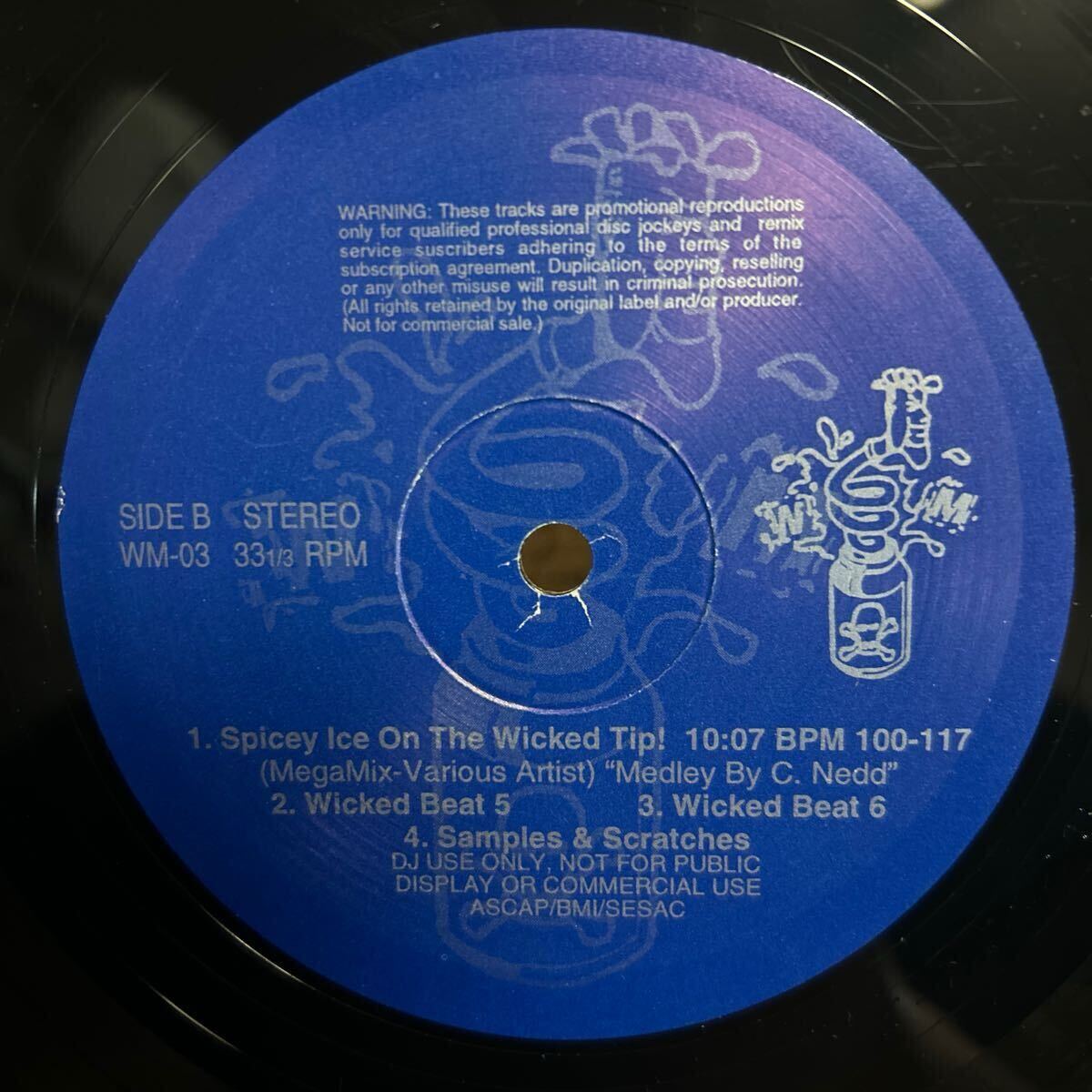 WICKED MIX / WM-03 / M.C.Hammer Iesha / LP レコード_画像4