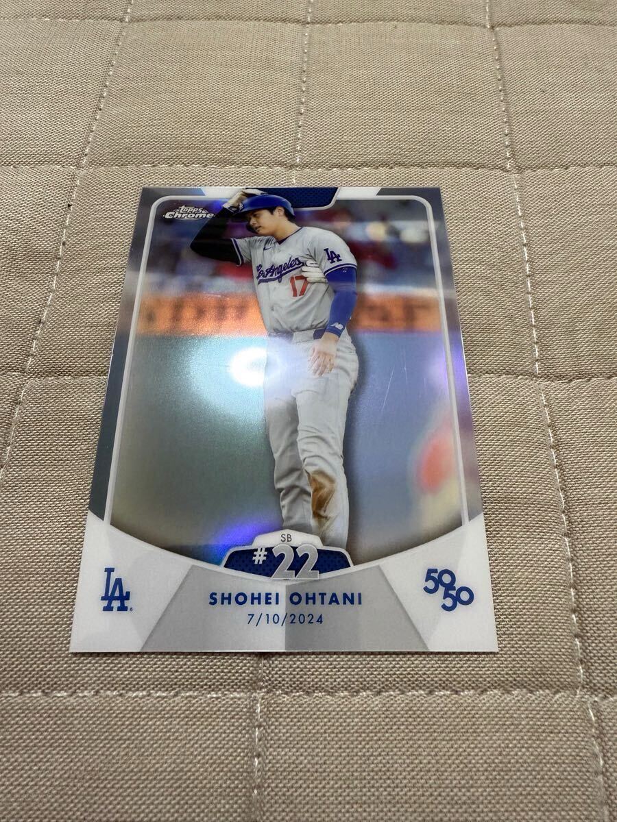 2024 Topps 大谷翔平 50/50 【リフラクター】SB#22 Shohei 2024 Topps 大谷翔平 50/50 【リフラクター】SB#22 Shohei