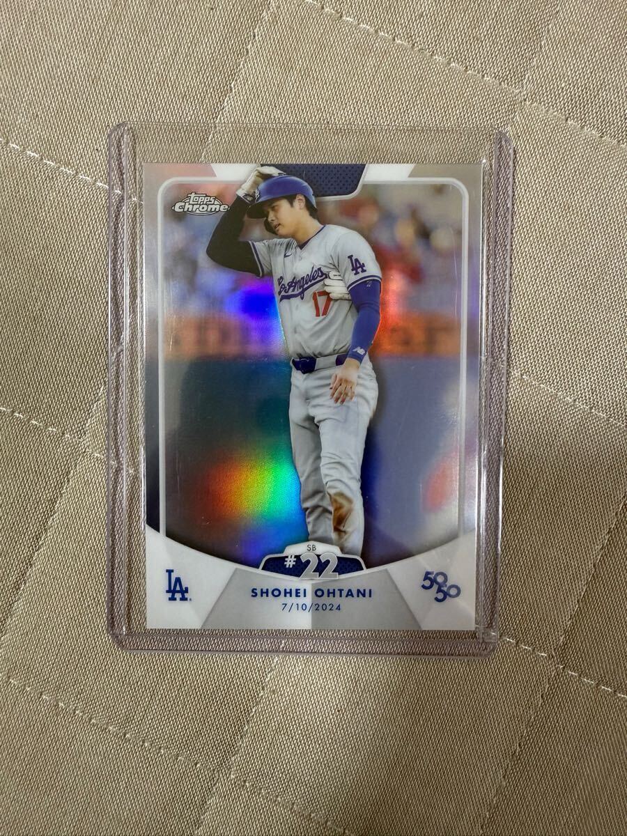 2024 Topps 大谷翔平 50/50 【リフラクター】SB#22 Shohei 2024 Topps 大谷翔平 50/50 【リフラクター】SB#22 Shohei