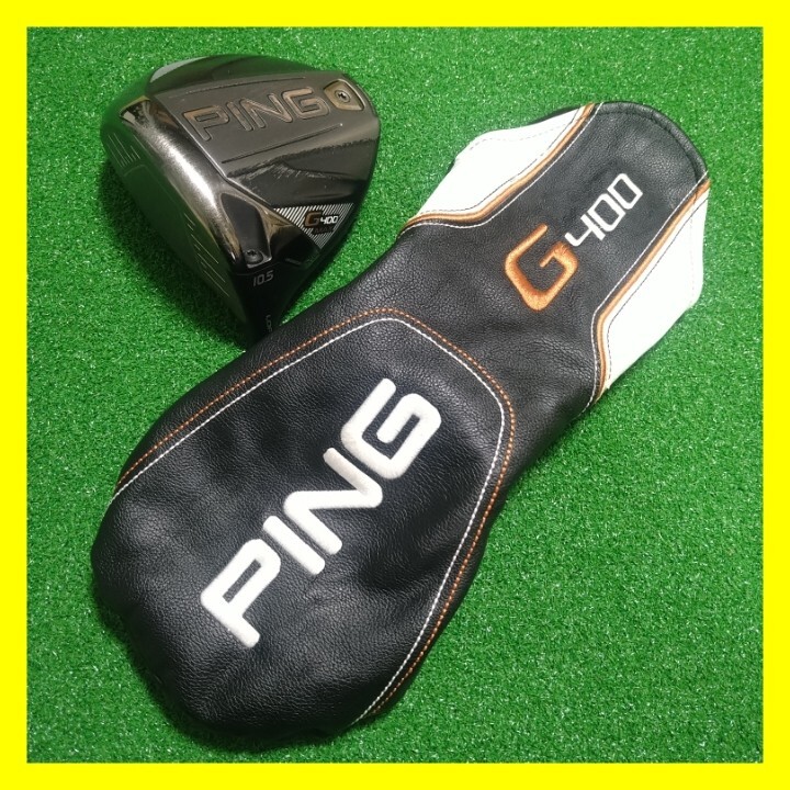 【レアなレフティー G400 MAX 10.5° 】とにかく曲がらないヘッド PING ピン ドライバー 左 レフティー 1W ヘッド G30&Gシャフトにも装着可