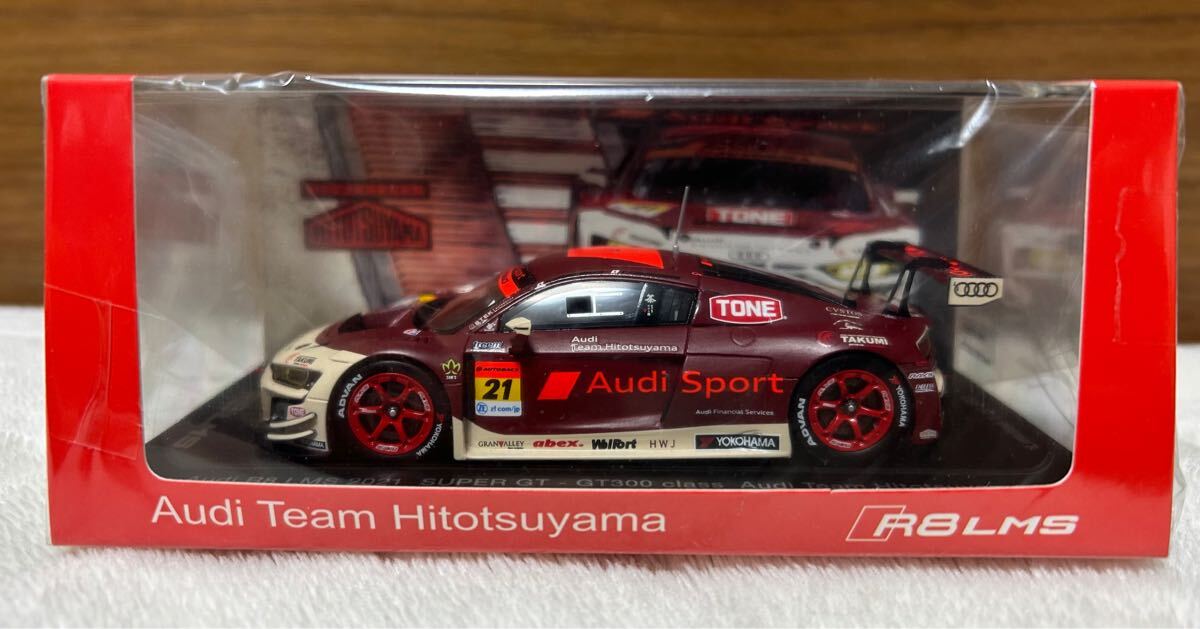 新品　未使用　未開封　限定パッケージ　Audi R8 2021 SUPER GT Audi ヒトツヤマ　 スパーク