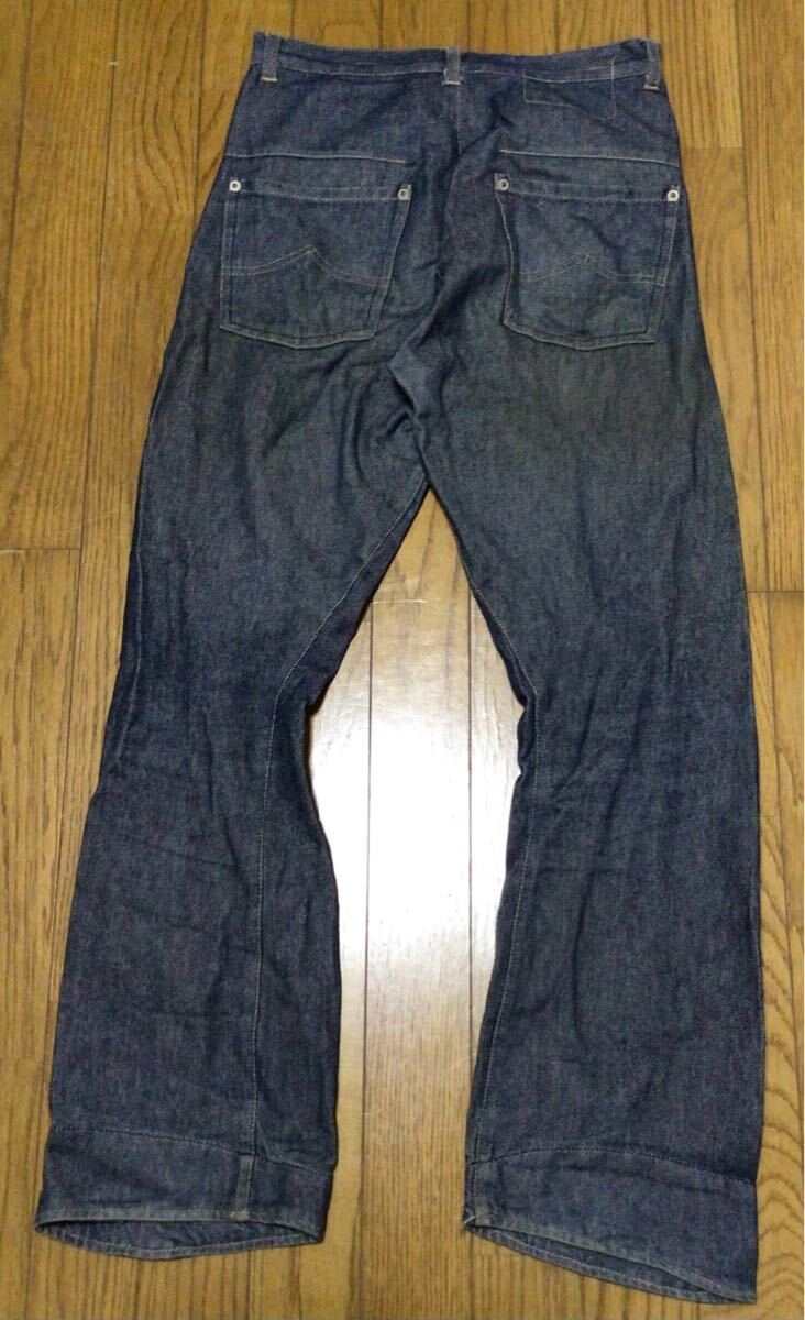ボタンフライ ジーンズ(ウェスト68cm)★ デニムパンツ 綿100% 立体裁断_画像5