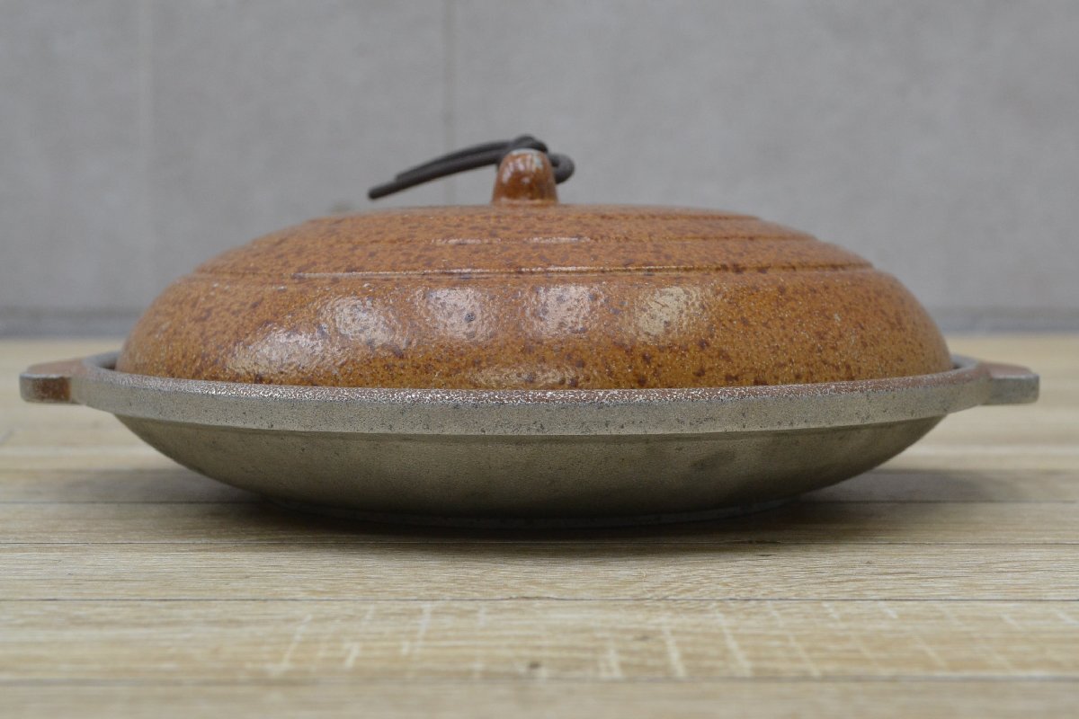 W988■一人用　アルミ　陶板鍋　10點セット■旅館?料亭?割烹?小料理 懐石 陶板焼 焼き物鍋