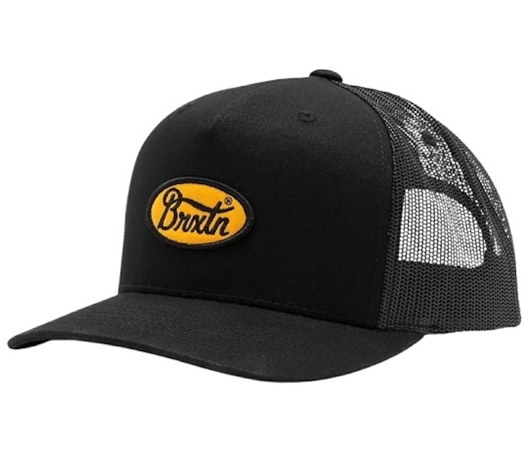 Brixton Parsons MP Trucker Hat Cap Black キャップ