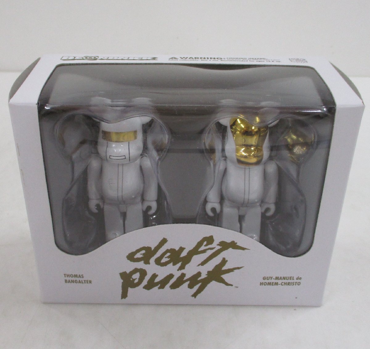 BE＠RBRICK ベアブリック DAFT PUNK (WHITE SUITS Ver.)【A'】cht010904
