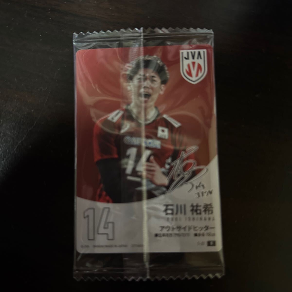 JAPAN NATIONAL VOLLEYBALL TEAM ツインウエハース 金色箔押し JAPAN NATIONAL VOLLEYBALL TEAM ツインウエハース 金色箔押し