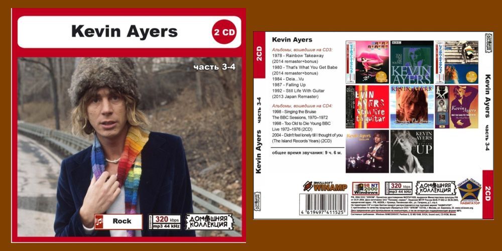 KEVIN AYERS PART2 CD3&4 大全集 MP3CD 2P〆