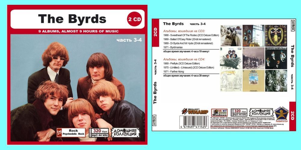 THE BYRDS PART2 CD3&4 大全集 MP3CD 2P〆