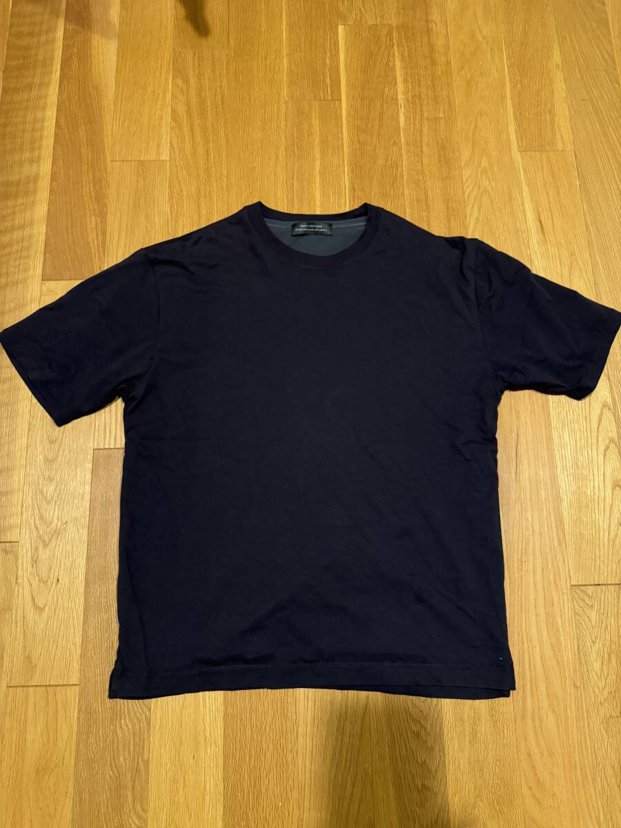 nano universe ナノ・ユニバース　喜もちいいＴ ワイドシルエット Tシャツ SIZE M