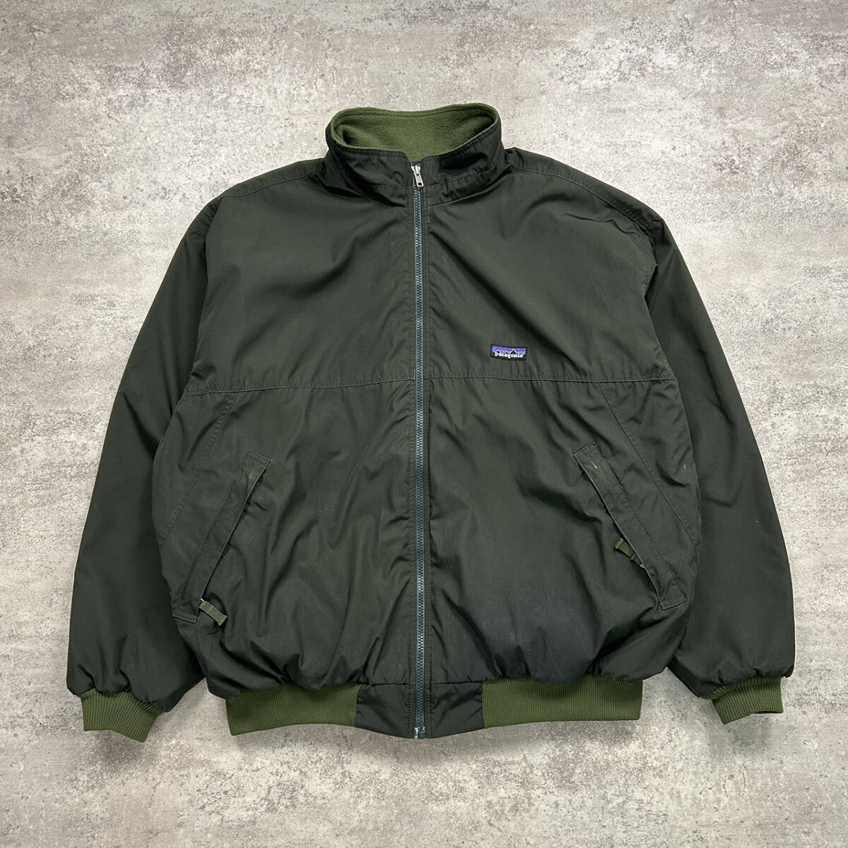 00s パタゴニア シェルド シンチラ ジャケット ジャケット モス 00s パタゴニア シェルド シンチラ ジャケット ジャケット モス