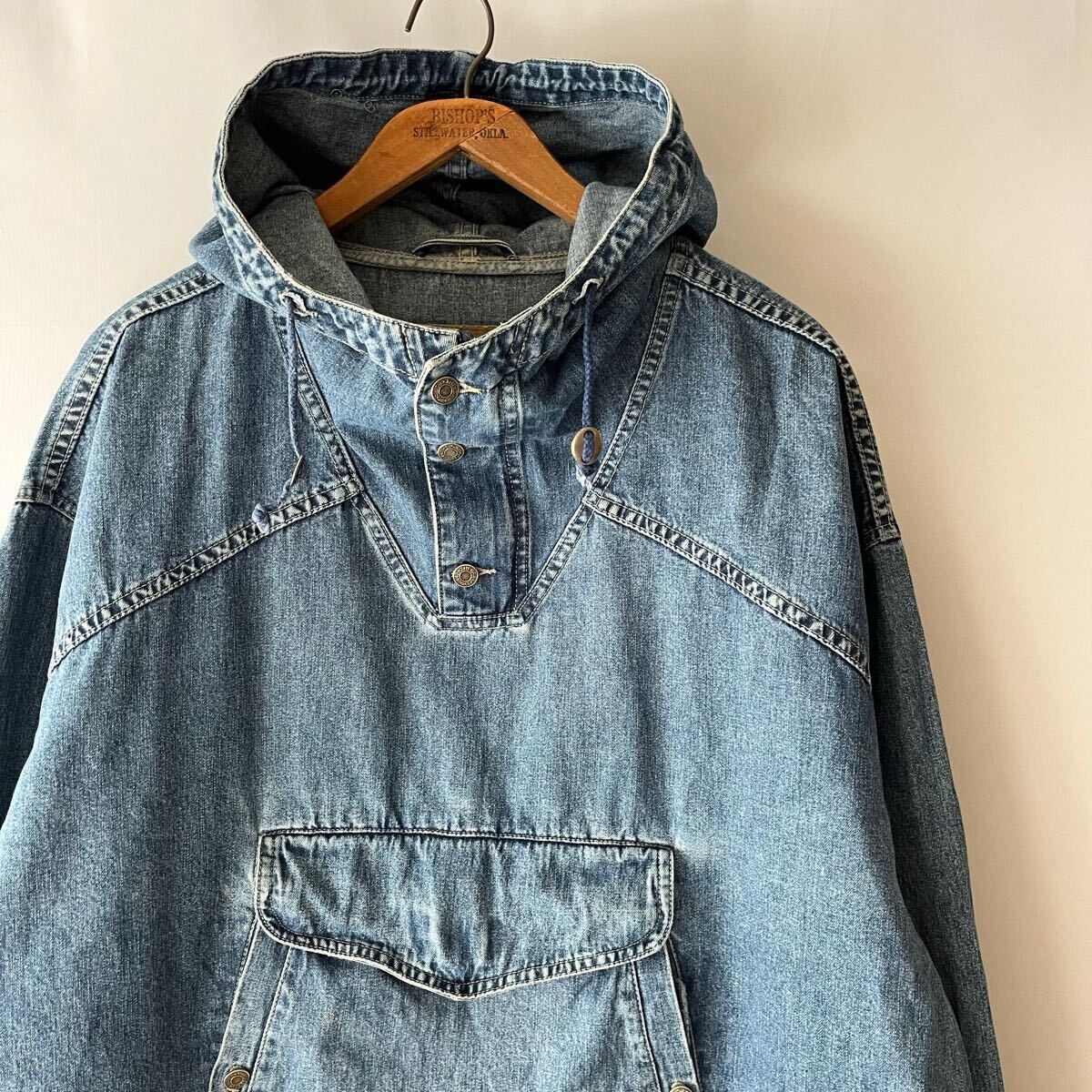 90s OLD GAP デニム アノラック L ビンテージ 90年代 オールド 90s OLD GAP デニム アノラック L ビンテージ 90年代 オールド
