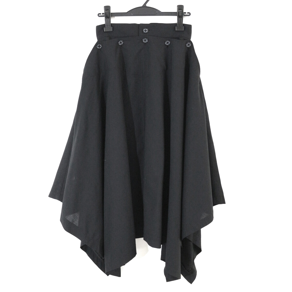 HYKE 定価41,800円 21SS TROPICAL MARINE SQUARE SKIRT トロピカルマリンスクエアスカート 1 201-14083 ハイク