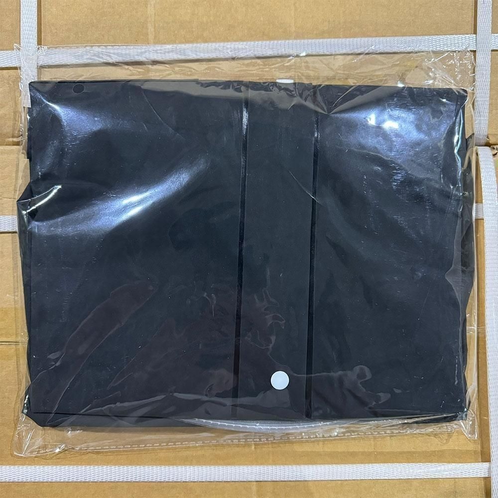 レインコート 雨具 かっぱ 二重 つば付き XL ブラック自転車 自転車用 526