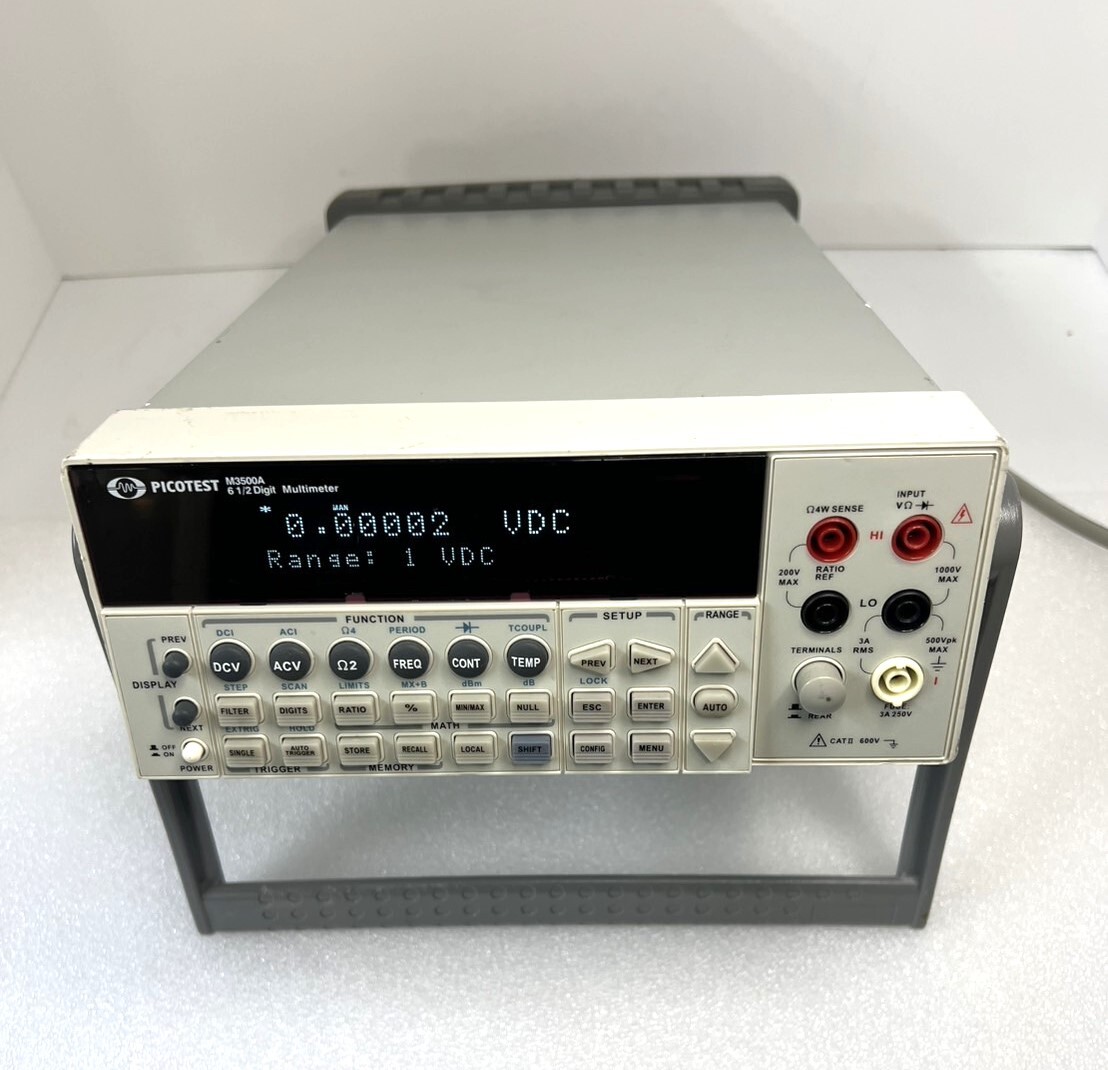 Yahoo!オークション - ジャンク品 PICOTEST M3500A 6 1/2 Yahoo!オークション - ジャンク品 PICOTEST M3500A 6 1/2