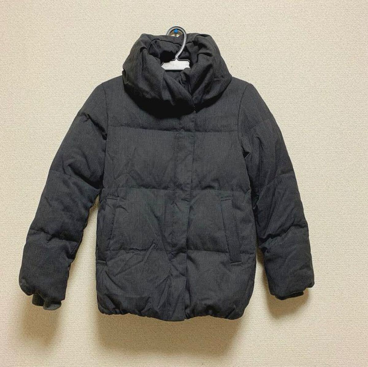 【美品】JOURNAL STANDARD ジャーナルスタンダード　グレー　濃灰色　ダウンジャケット