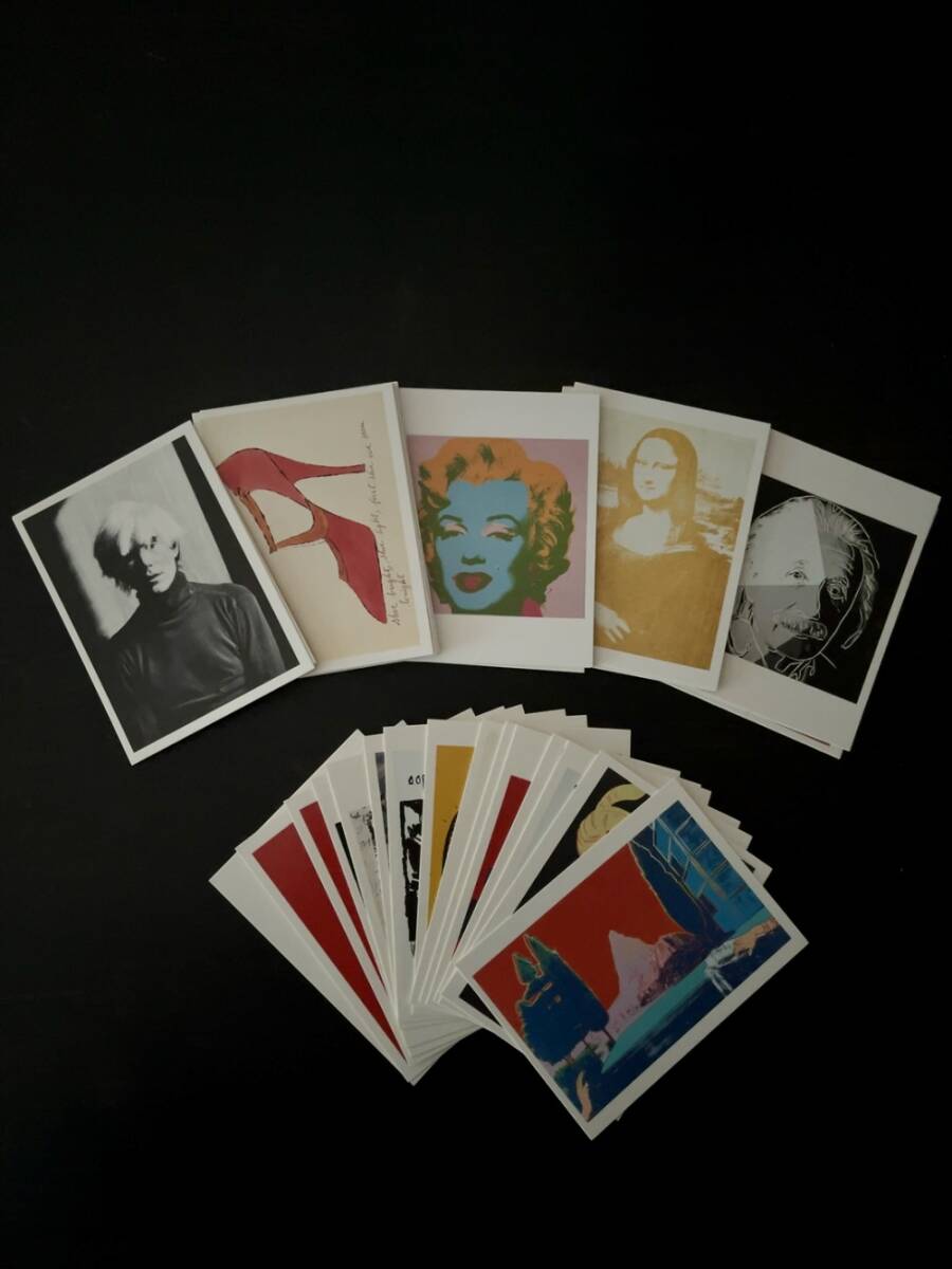 アンディウォーホルAndy Warhol　カード全36種(箱のケース付き、カード欠けなし)