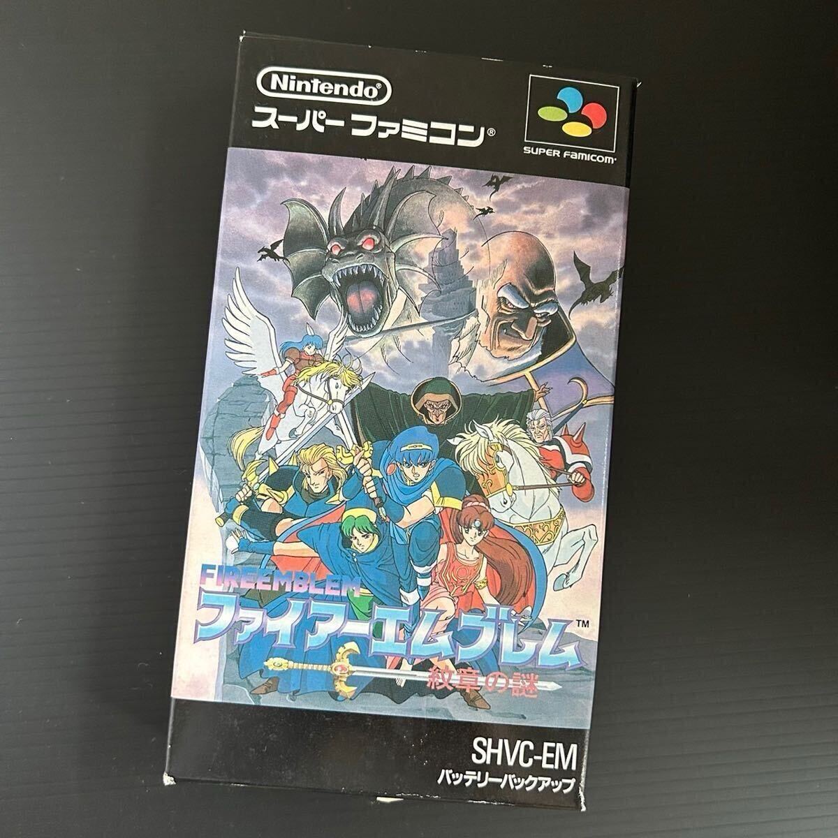 【新品・未開封】ファイアーエムブレム 紋章の謎 スーパーファミコン スーファミ SFC ソフト 未使用　レア　デッドストック