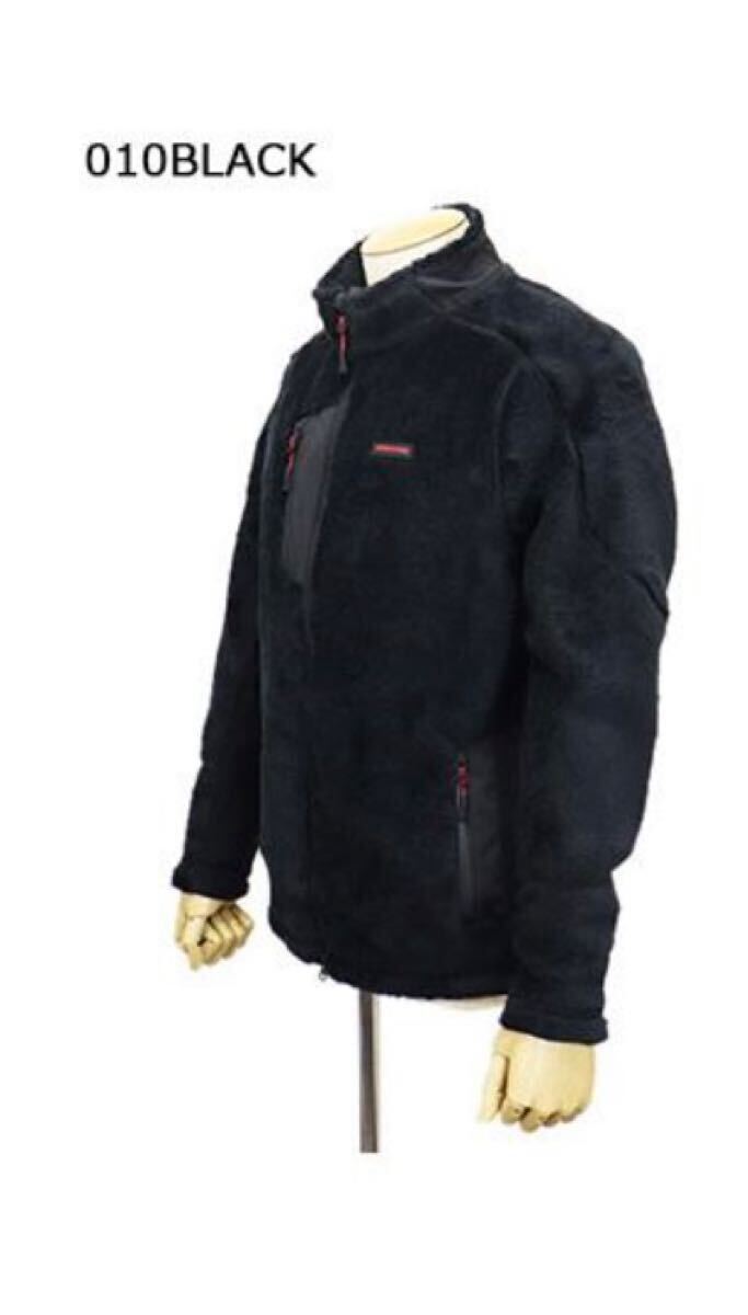 希少　美品　BRIEFING ブリーフィング　BRG223M33 MS POLARTEC FLEECE JACKET メンズ ポーラテックフリースジャケット ゴルフウェア　黒