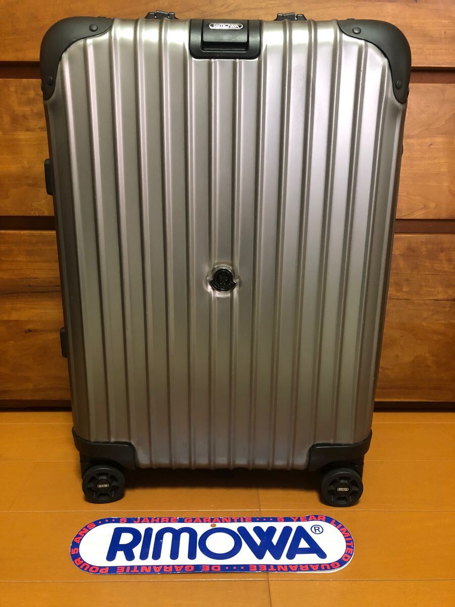 Yahoo!オークション - 極美品 RIMOWA & MONCLER リモワ 希少 4輪 Yahoo!オークション - 極美品 RIMOWA & MONCLER リモワ 希少 4輪