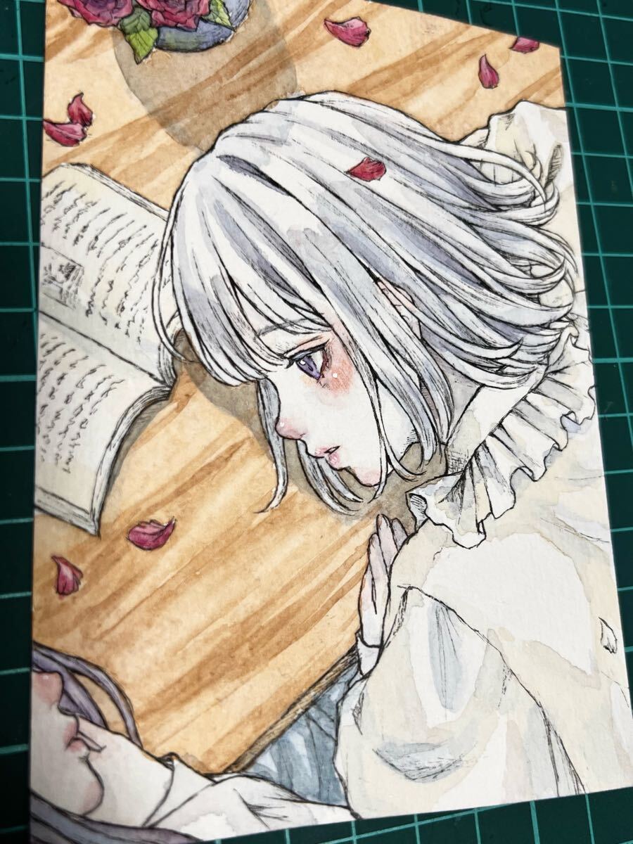 24526B 手描きイラスト オリジナル 水彩画