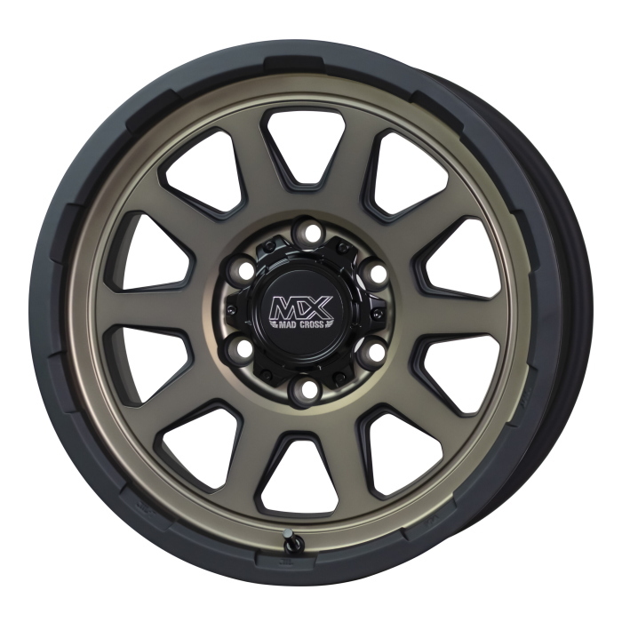 YOKOHAMA GEOLANDAR CV G058 195/80R15 MAD CROSS RANGER マットブロンズ 15インチ 6J+33 6H-139.7 4本セット