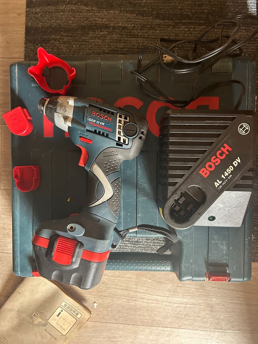 ★BOSCH GDR 12VNインパクトドライバ 動作確認済み