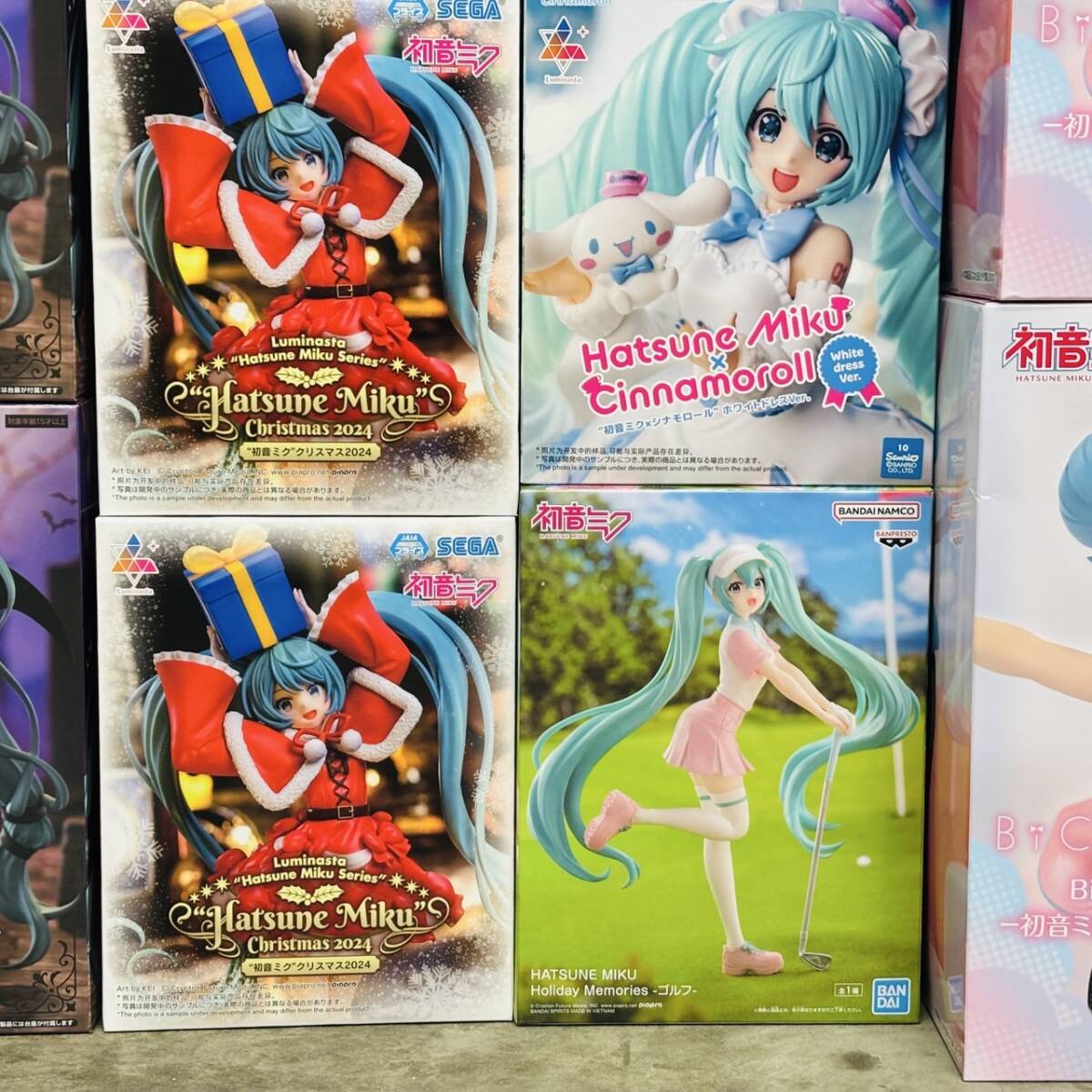 未開封】 初音ミク プライズ フィギュア まとめ 31体 セット A