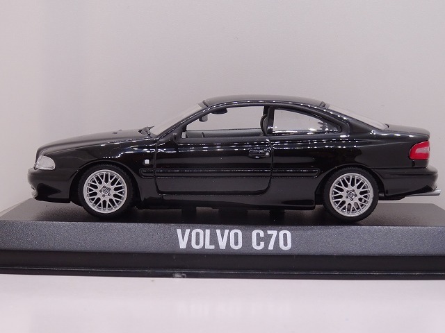 VOLVO C 70 BLACK MINICHAMPS 未使用「VOLVO for life」ボルボ