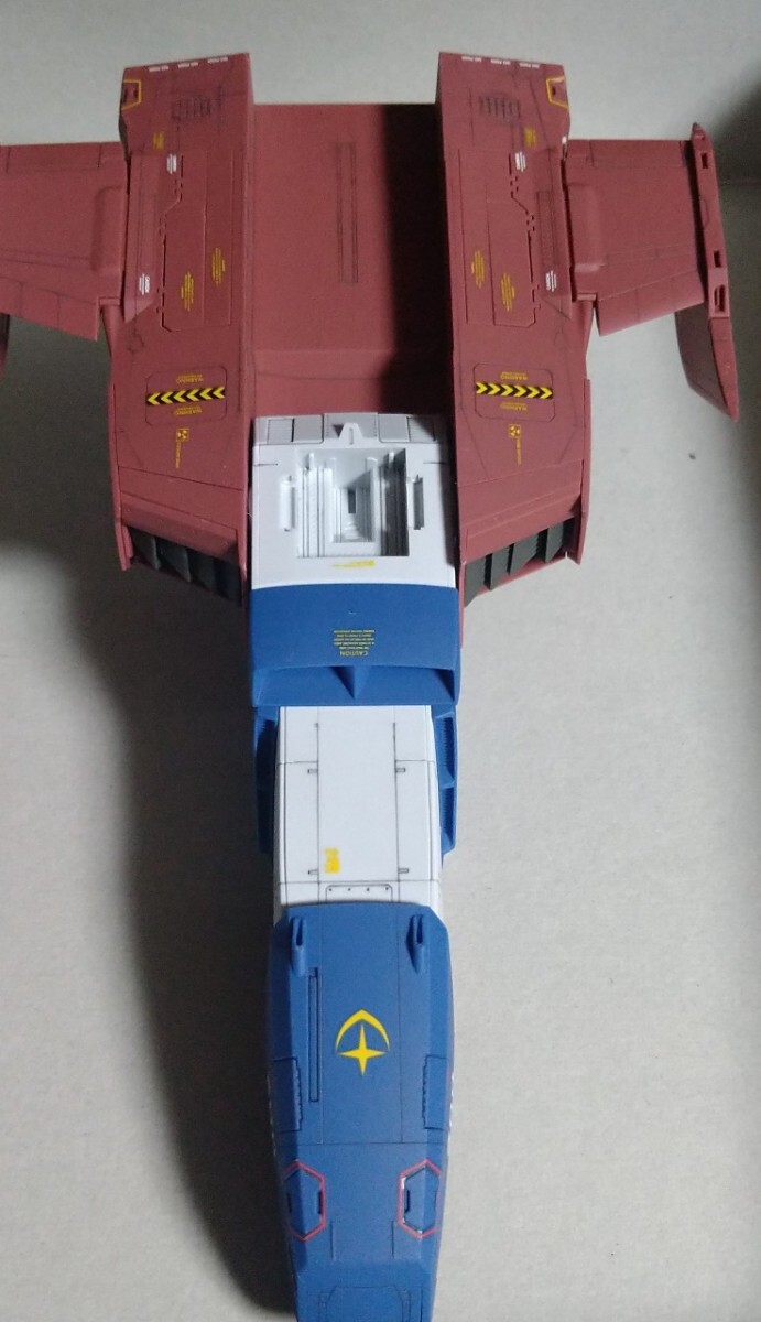 U.C.HARD GRAPH　1/35　コアファイター　組立済　アクションベース付き　機動戦士ガンダム
