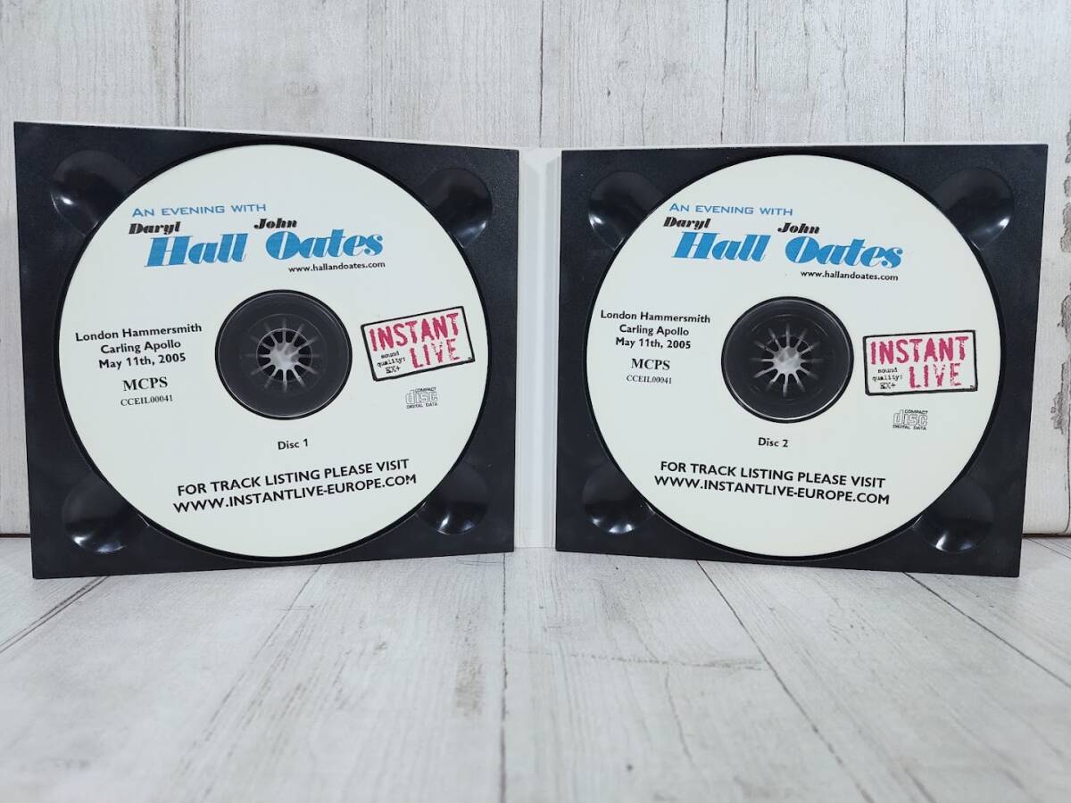 Daryl Hall &John Oates●ダリル・ホール＆ジョン・オーツ/ Instant Live London Hammersmith Carling Apollo May 11th, 2005 (2CD)