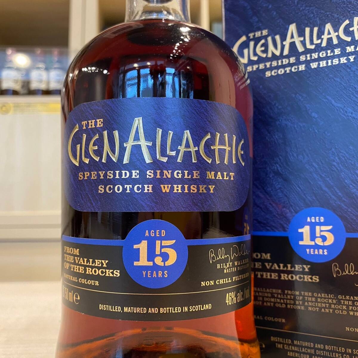 10907 GLENALLACHIE(グレンアラヒー)15年 46% 750ml 箱付 10907 GLENALLACHIE(グレンアラヒー)15年 46% 750ml 箱付