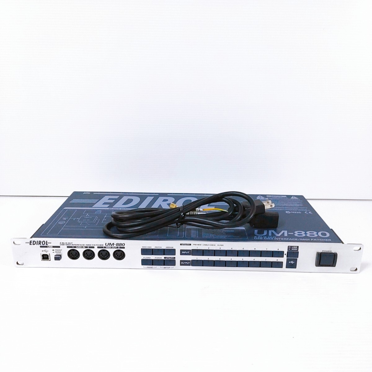 極美品】EDIROL Roland MIDI インターフェイス UM-880|Yahoo 極美品】EDIROL Roland MIDI インターフェイス UM-880|Yahoo