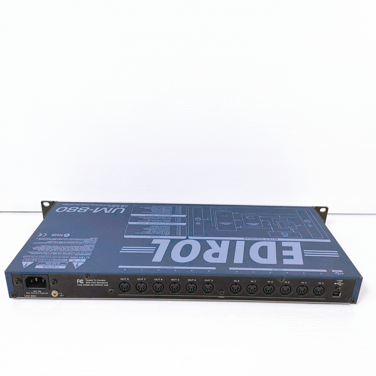 極美品】EDIROL Roland MIDI インターフェイス UM-880|Yahoo 極美品】EDIROL Roland MIDI インターフェイス UM-880|Yahoo