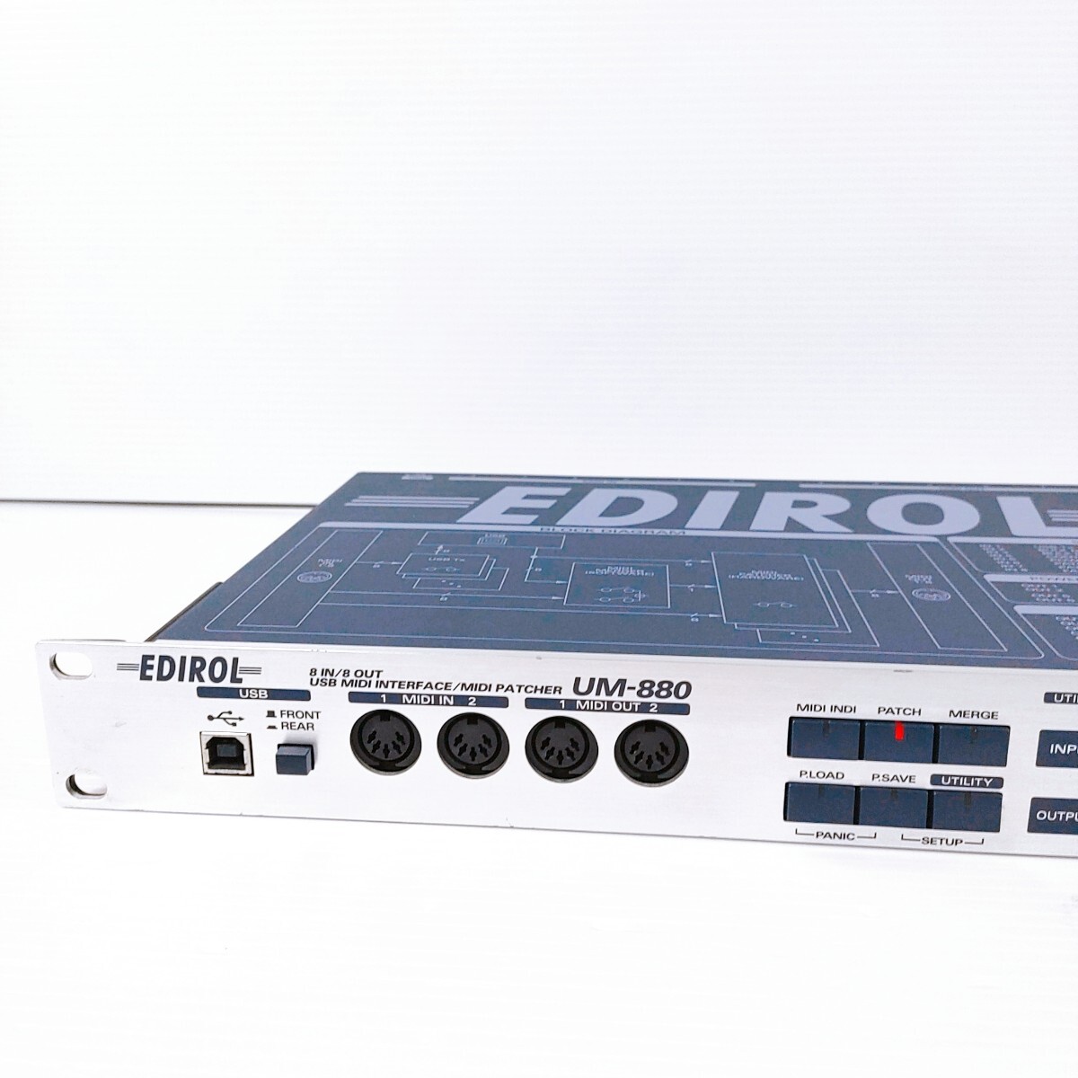 極美品】EDIROL Roland MIDI インターフェイス UM-880|Yahoo 極美品】EDIROL Roland MIDI インターフェイス UM-880|Yahoo