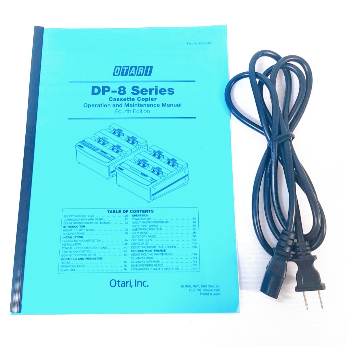 オタリ OTARI カセットテープデュプリケーター DP-8-C3L 動作OK オタリ OTARI カセットテープデュプリケーター DP-8-C3L 動作OK