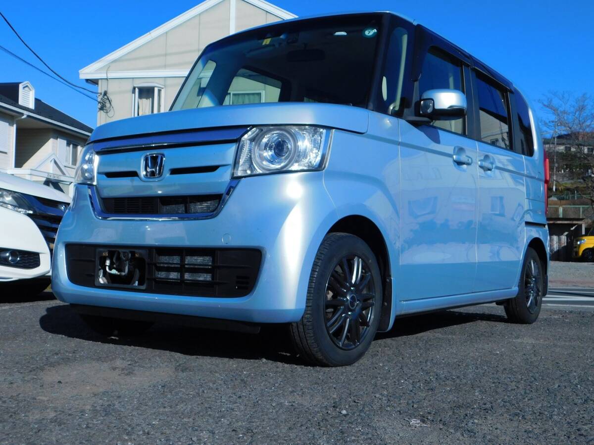 N-BOX,JF3型ホンダセンシング（レーダーブレーキサポート）。無事故＆豪華裝備車、車検整備點(diǎn)検済み令和9年5月まで車検有り