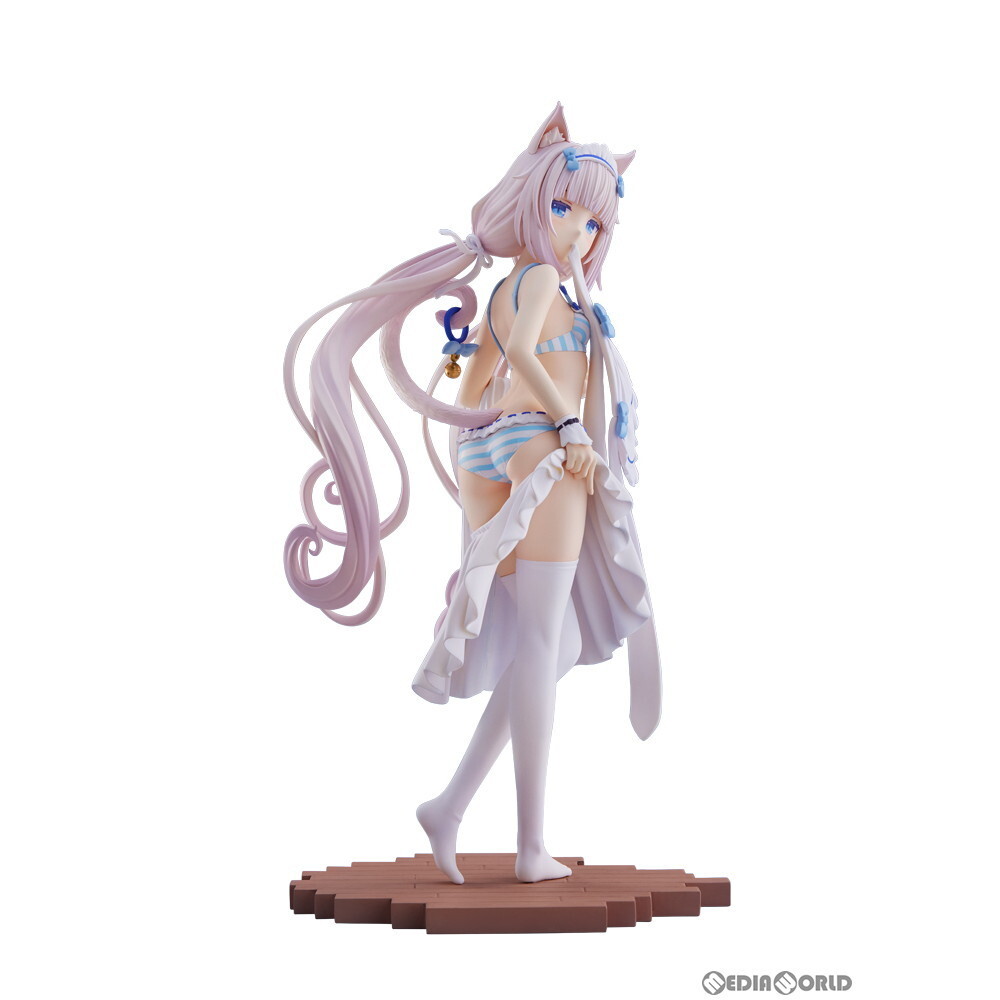 【中古】[FIG]バニラ～着替えのひと時～ ネコぱら 1/7 完成品 フィギュア(PF201) PLUM(プラム)(61183690)